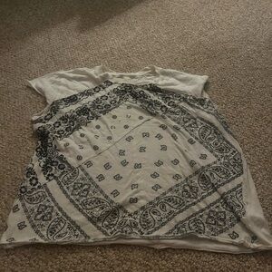 We the Free Paisley Print short sleeve